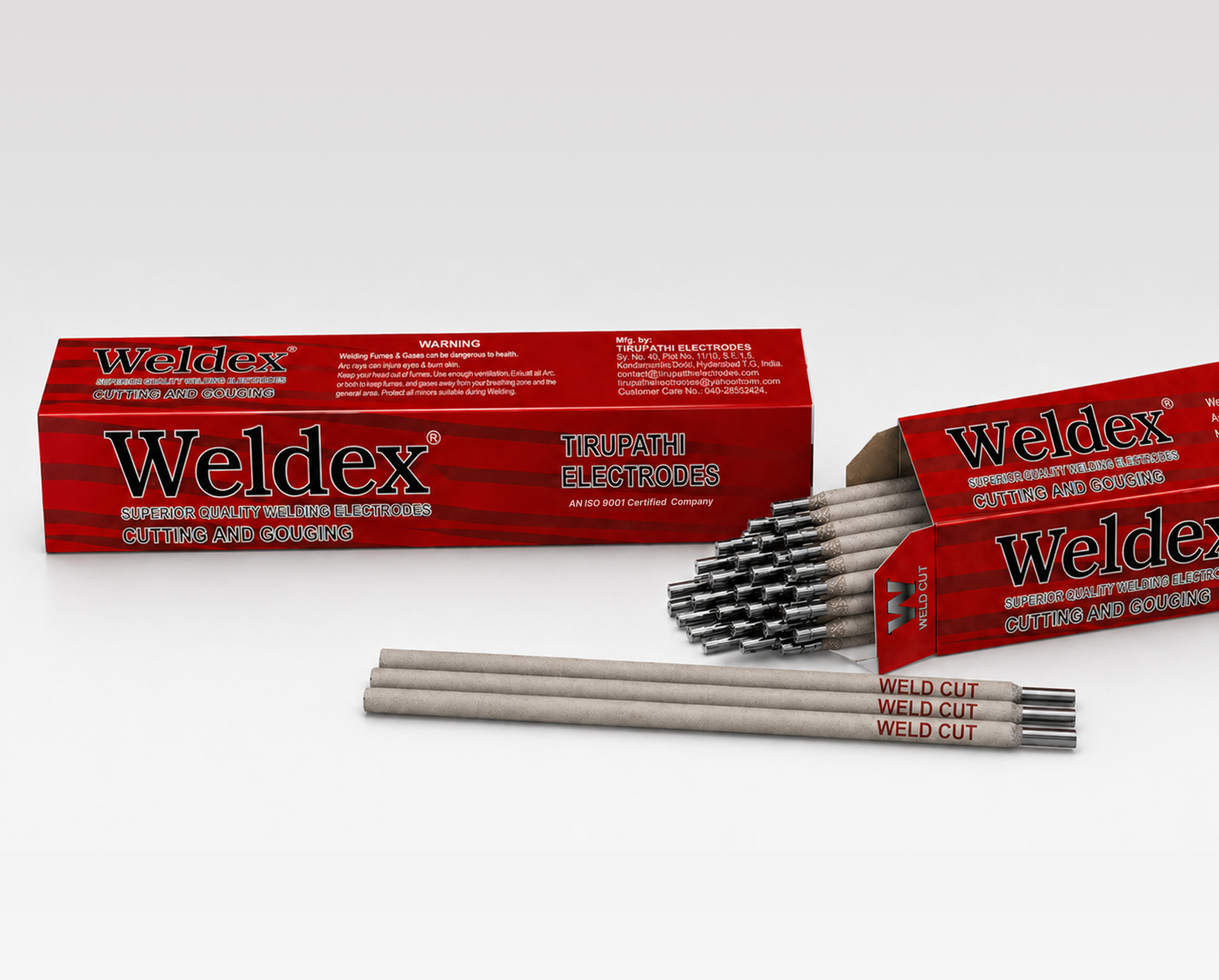 Cutting and gouging electrodes