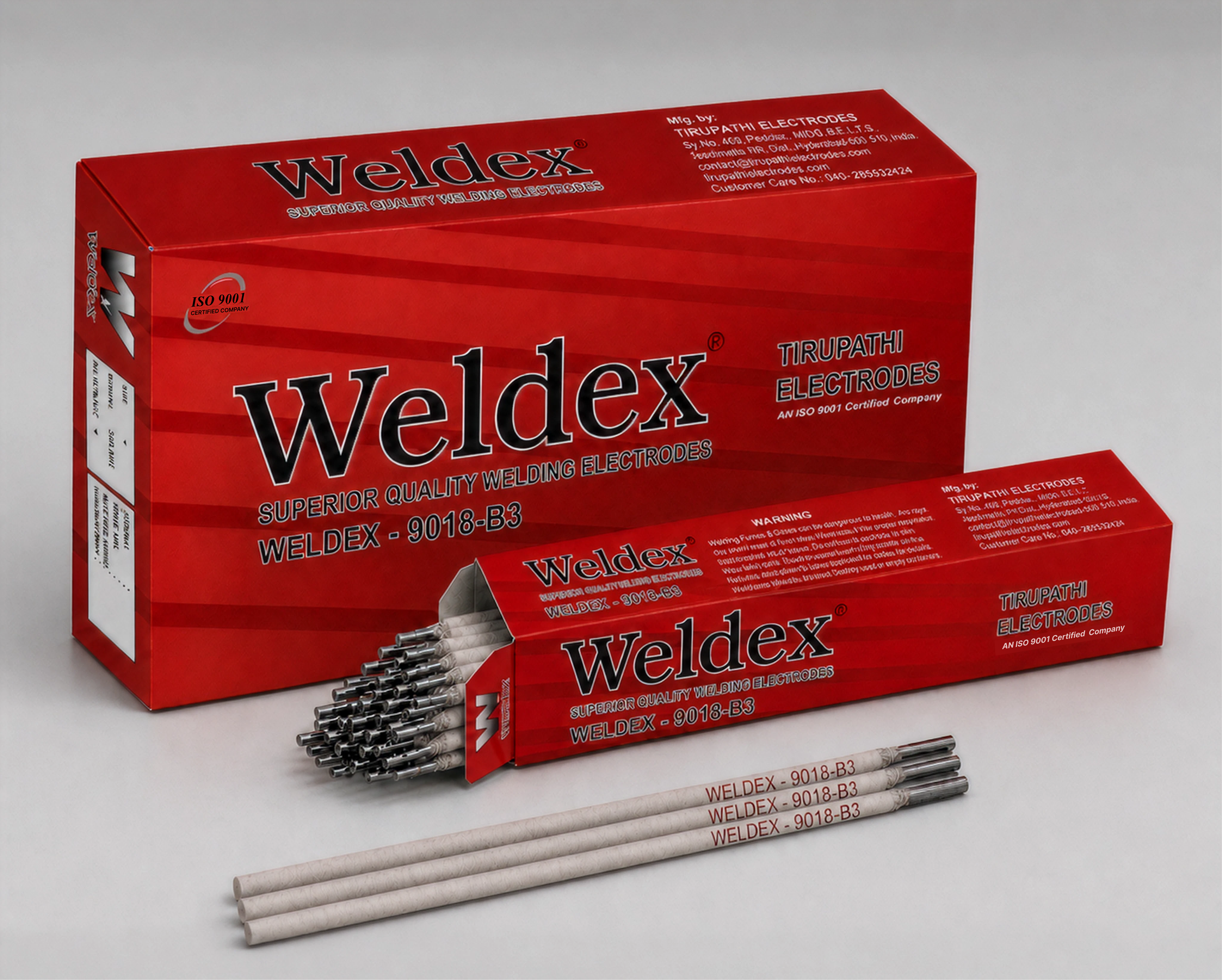 Weldex WELDEX - 9018-B3 low alloy steel welding electrodes